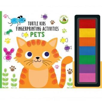 Turtle Kids Fingerprinting Activities Pets - TurtleKids