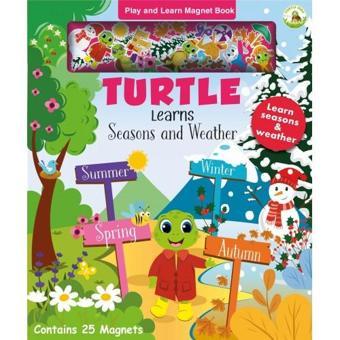 Turtle Learns Seasons & Weather Magnet Book - TurtleKids