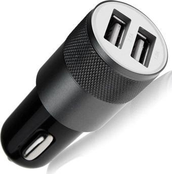 otodemir Samsung Uyumlu Araç Içi Çakmaklık Şarj Aleti Usb Girişli - Araç Içi Çakmaklık Şarj 2'Li