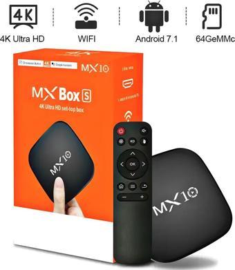 intermax Mx10 1/8 Gb 4K Android Tv Box Medya Oynatıcı Android 7,1