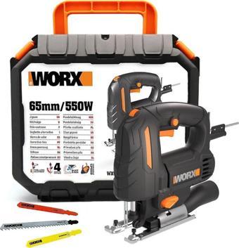 WORX WX463 550Watt Devir Ayarlı Profesyonel Dekupaj Testere