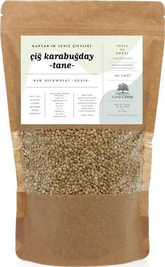 Çiğ Karabuğday Tane Yerli Glütensiz - Vegan 400 g