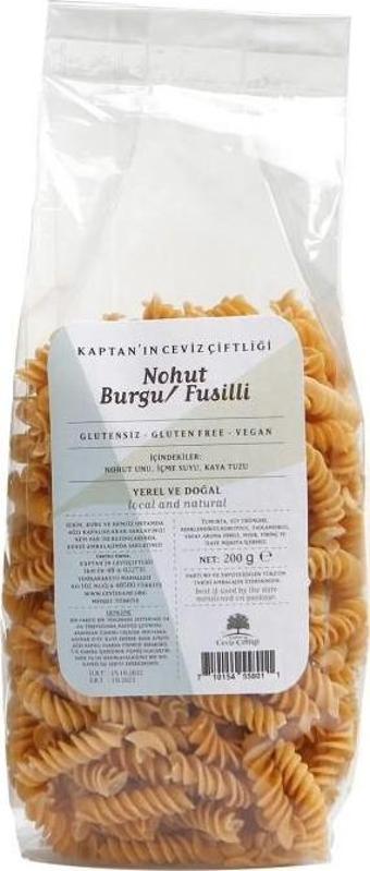 Glütensiz ve Vegan Nohut Burgu / Fusilli 200 g