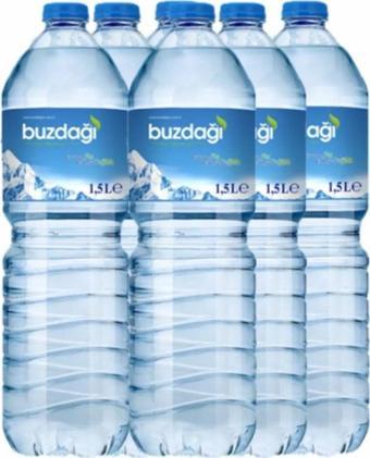 Buzdağı 1,5 Litre Su 6'Lı