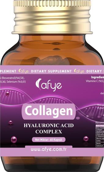 Afye Collagen Hyaluronik acid Complex 60 kapsül 