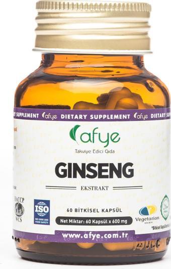 Afye Ginseng 60 kapsül