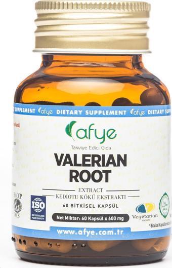 Afye Valerian Root (Kedi otu kökü ) 60 kapsül