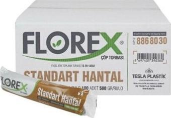 Florex Standart Hantal Boy Çöp Poşeti 500 Gr 1 Koli