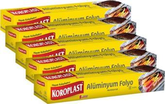 Koroplast Alüminyum Folyo 8 Metre - 5'Li