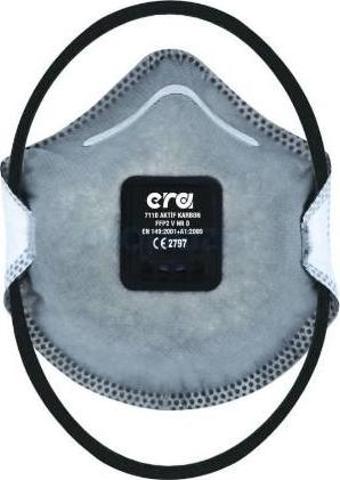 5 Adet Aktif Karbon Maske ERA 7110 AC FFP2 V NR D Ventilli 