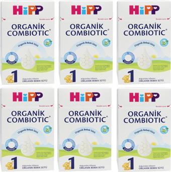 Hipp 1 Organik Combiotic 800 gr Bebek Sütü 6 ADET