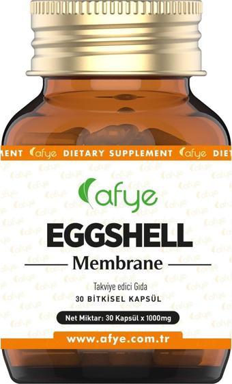 Afye Eggshell Membrane 30 kapsül (yumurta kabuğu zarı. Boswellia serrata,M.S.M. Turmeric, Vitamin C )