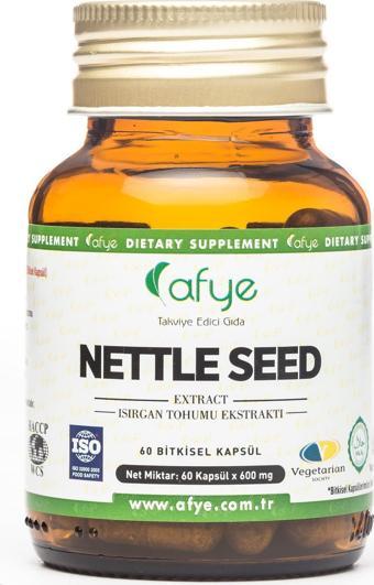 Afye Nettle  seed   60 kapsül (Isırgan Tohumu)