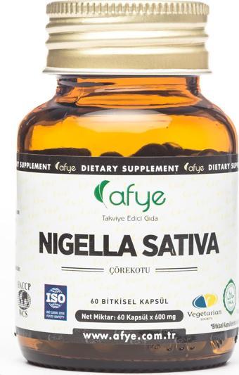 Afye Nigella Sativa 60 kapsül(çörekotu)