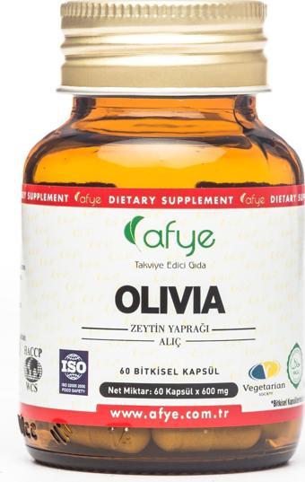 Afye Olivia  60 Kapsül (Zeytin yaprağı ve Alıç  Ekstrat )