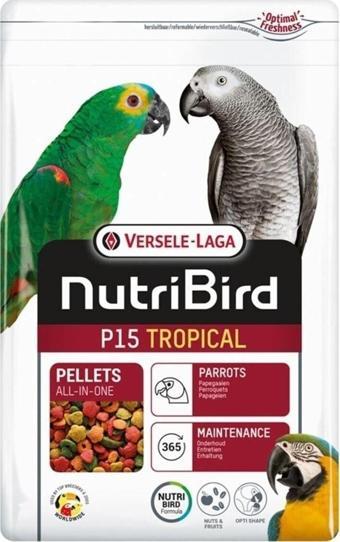 Nutribird P15 Tropical Pelet Yem 1 kg Kapalı Ambalaj