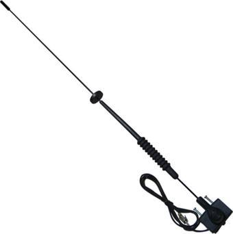 Ayt YES-140 Helezon Bobinli Oluk Anten 64.5 Cm Oto Anten Fm Radyo Teyp Anteni