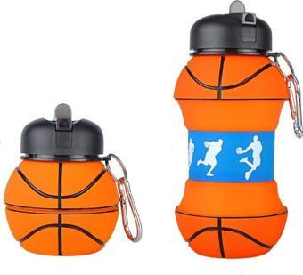 Basketbol Topu Şeklinde Suluk 550ml