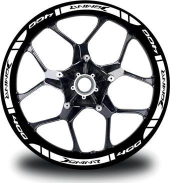 Bajaj Dominar 400 Dış Jant Şeridi Motosiklet Sticker Etiket Modeli
