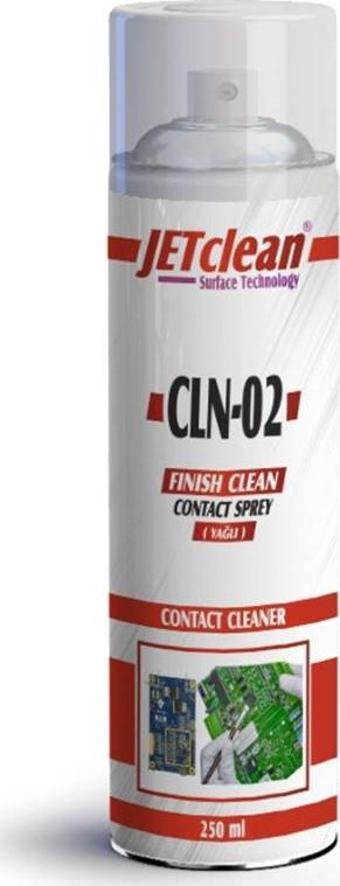 Jetclean CLN-02 250 Ml Kontak Yağlı Sprey Elektronik Anakart Temizleme Koruma Pas Önleyici Sprey