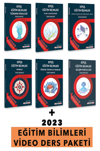Dijital Hoca Akademi 2023 KPSS Lokomotif Eğitim Bilimleri Soru Bankası Seti+2023  Video Ders Paketi - Dijital Hoca Akademi