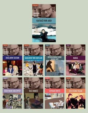 Dursun Akçam Kitaplığı Seti - 9 Kitap Takım - Dursun Akçam - Literatür Yayıncılık