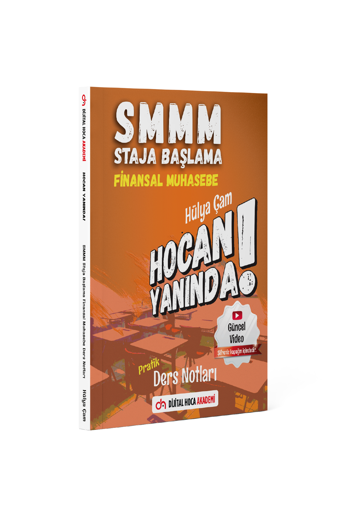 Dijital Hoca Akademi Smmm Staja Başlama Finansal Muhasebe Pratik Ders Notları - Dijital Hoca