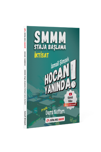 Dijital Hoca Akademi Smmm Staja Başlama İktisat Pratik Ders Notları - Dijital Hoca