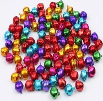 Tineke 50 Adet 12Mm Karışık Renk Kulplu Zil,Çan,Çıngırak,Metal Amigurumi Zili,Takı Aksesuar Yapımı