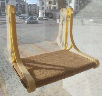 Tineke Cama Yapışan Montaj Edilebilen Güçlü Vantuzlu Kedi Yatağı