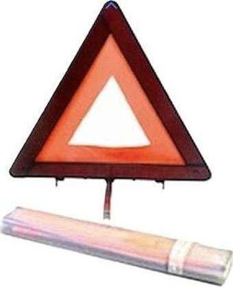 Ur073 Üçgen Reflektör Metal Ayaklı – Plastik Kutulu / Fosforlu