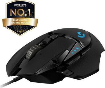 Logitech G G502 Hero Lıghtsync 25600 Dpı Yüksek Performanslı Kablolu Oyuncu Mouse - Siyah