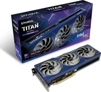 Sparkle Intel Arc B580 TITAN OC 12GB 192Bit GDDR6 Ekran Kartı (SB580T-12GOC)