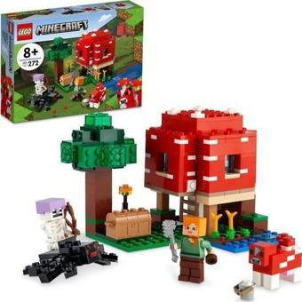 LEGO Minecraft® Mantar Evi 21179 +8 Yaş (272 Parça)