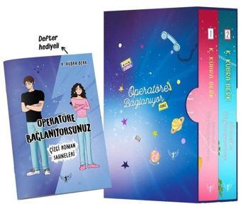 Operatöre Bağlanıyorsunuz Seti - Yan Boyamalı Kutulu - 2 Kitap Takım - K. Kübra Berk - Artemis Yayınları