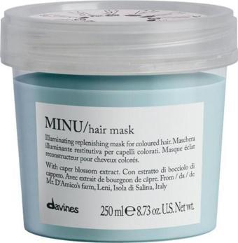 Davines Minu Hair Mask - Boyalı Saçlar Için Koruyucu Saç Maskesi 250 Ml