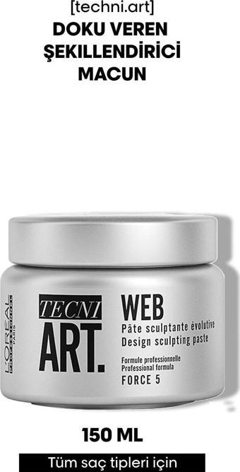 L'Oréal Paris Techni Art Web Doku Veren Şekillendirici Macun 150 Ml