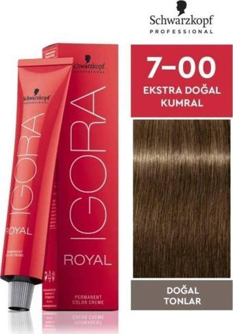 Schwarzkopf Igora Royal 7-00 Ekstra Doğal Kumral Saç Boyası 60Ml