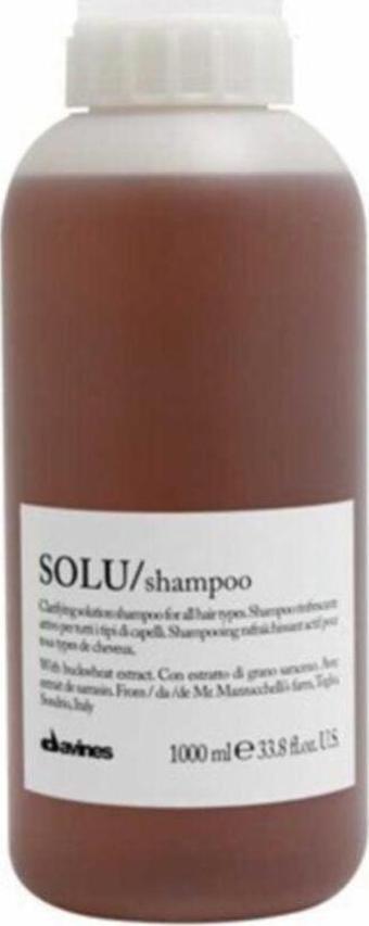 Davines Solu Arındırıcı Derin Temizleme Şampuanı 1000 Ml