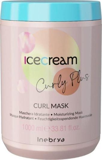Inebrya Curly Plus Kıvırcık Saçlar Için Nemlendirici Maske 1000Ml