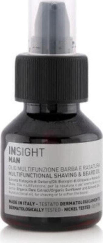İnsight Insıght Man Çok Işlevli Sakal Ve Tıraş Yağı 50Ml