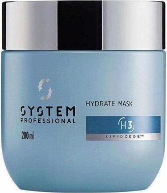 Wella System Professional Hydrate Nemlendirici Saç Maskesi H3 200Ml 4064666003078