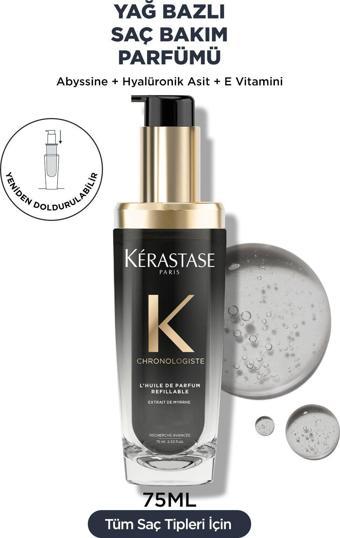 Kerastase Chronologiste L'Huile De Parfum Canlandırıcı Saç Bakım Yağı 75 Ml