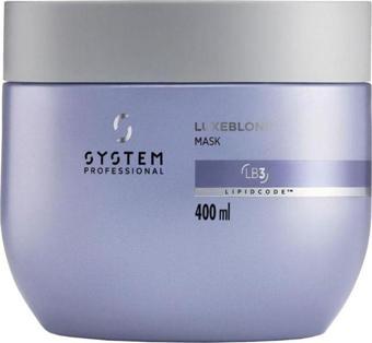 Wella System Professional Luxeblond Saç Maskesi 400 Ml