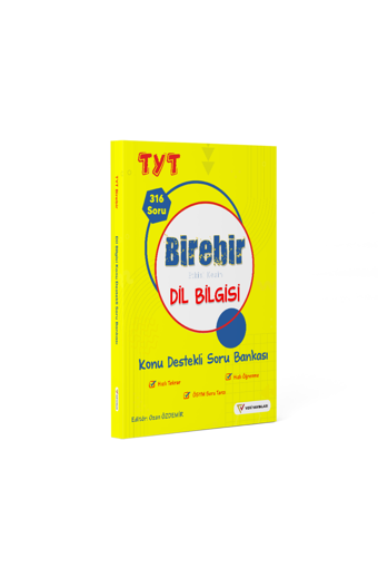 TYT Dil Bilgisi Birebir Konu Destekli Soru Bankası - Veri Yayınları