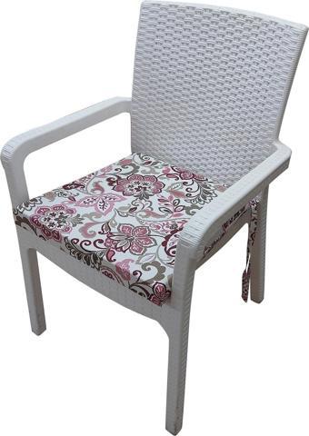 MİRZADE 6 Adet Duck Bezi Rattan Minderi-eltm-prm111064-v001