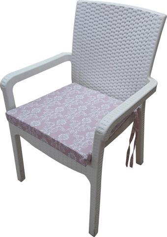MİRZADE 6 Adet Duck Bezi Rattan Minderi-taç 33714-02