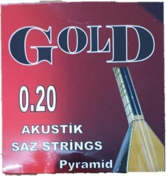 Goldpyramid Gold 0.20 Akustik Bağlama Teli