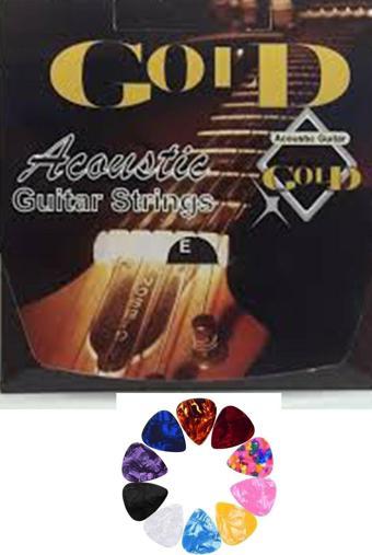 Goldpyramid Gold Akustik Gitar Teli Takım Profesyonel