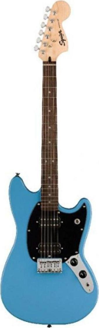 Squier Sonic Mustang Hh Laurel Klavye California Blue Elektro Gitar